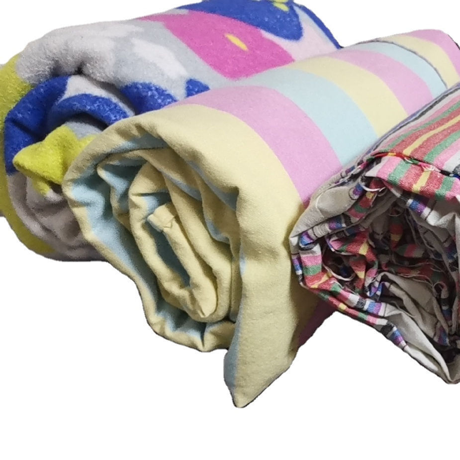 Top Quality Bulk Used Blankets Flat Bed Sheets Second Hand Blankets Clean 95%